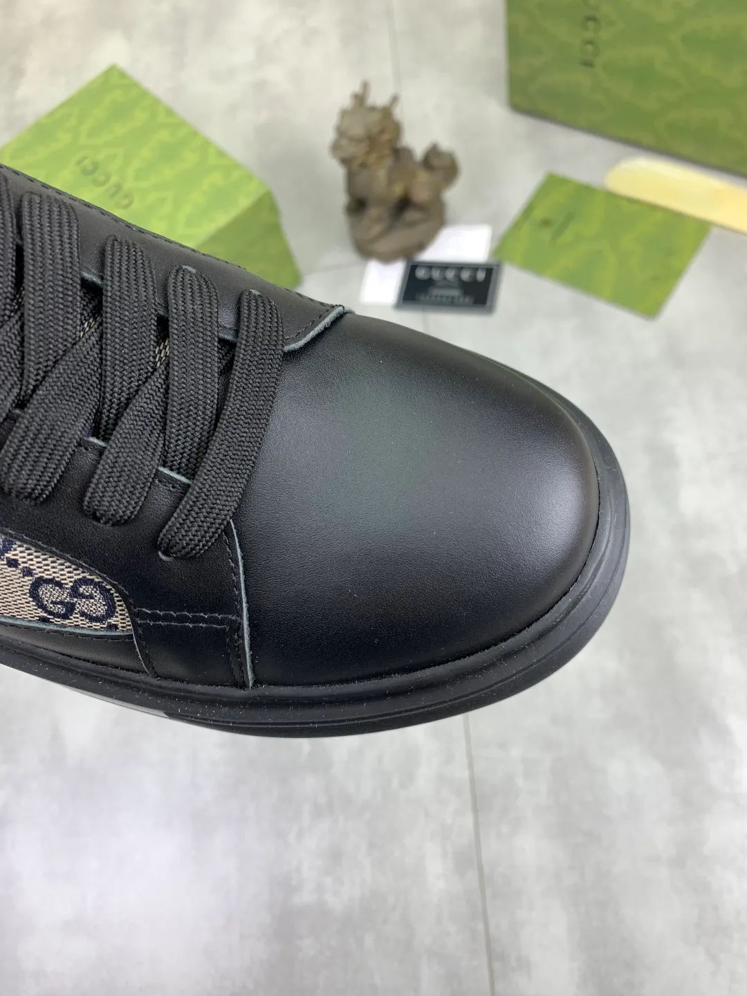 Men's men's shoes 💰P440💰 [New model] (GUCCI) official website's latest 🎁🎁casual and fashionable men's shoes 👟, hot style 💥 style is simple and elegant, exclusive for trendy men. Unique official website's latest brand double G elements Original 👑Gucci decoration, fashionable and generous, the fabric is original frosted calfskin✅Fully imported first-layer pigskin lining, the official website specifies wear-resistant, lightweight original rubber casual outsole, the classic model is taken in real life🎬38-44 2️⃣ colors available